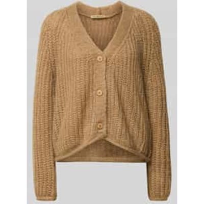 cardigan in relaxed fit met wol