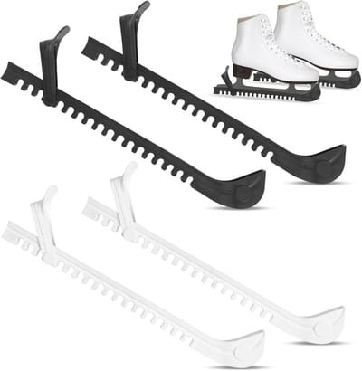 Verstelbare Schaatsbeschermers - 2 Paar Beschermhoezen voor Schaatsen in Diverse Maten en Kleuren
