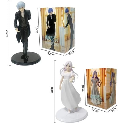 Frieren Beyond Journey's End 18-20cm Anime Figuur Frieren Himmel Voorstel Dans PVC Actie Figuur Speelgoed Cadeau black