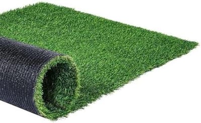 Kunstgras Tapijt - Nep Gras - Balkon Decoratie - Met Afwateringsgaten - 100x500cm - Groen