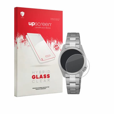 upscreen - Screenprotector voor Seiko 5 Sports SRE003K1 (28 mm) - Folie Beschermfolie Beschermglas transparant