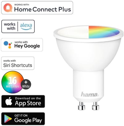 WLAN LED-lamp GU10 5,5W RGB + Wit