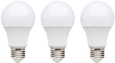 Kobi LED Lamp E27 7W - 600lm - 6000K - 230V - Standaardvorm - Voor Werkverlichting, Garage of Spiegelkast - 3 stuks