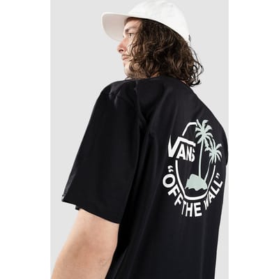 Vans Classic Mini Dual Palm T-shirt Met Korte Mouwen Zwart S Man