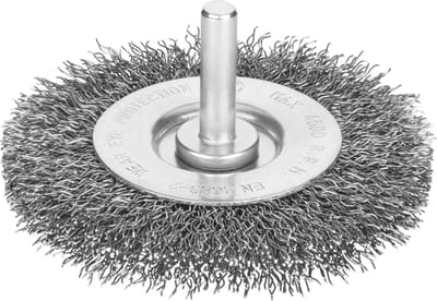 IRWIN IW8088416 - Draadsnijborstel - 75mm - Roestvrij staal - Platte Vorm
