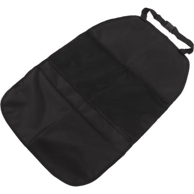 Housse de Protection de Siège Arrière Noire Tapis Anti-Coup de Pied Organisateur de Siège Arrière de Voiture Universel Accessoires d'Intérieur black