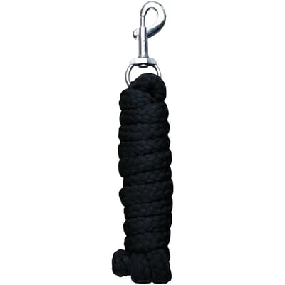 Harrys Horse Halsterlijn - Soft Standaard Musketon - Zwart