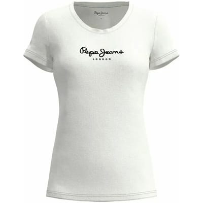 Classic Logo Tee Short Sleeves Wo - White Tops