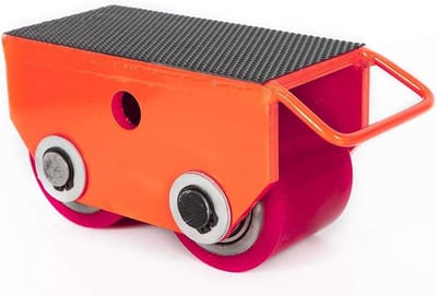 Machine Transporter Wielen - Roller Set - Zware Lasten Verplaatsen - Onderhoudsvrij Ontwerp - 23 x 10 x 11 cm
