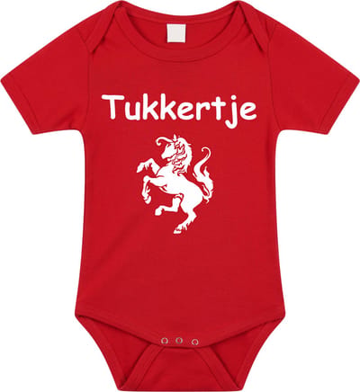 Rompertjes baby Tukkertje Twente- baby kleding met tekst - kraamcadeau jongen meisje - maat 92