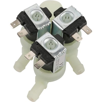 Vanne Électrovanne Électrique 3 Voies Entrée d'Eau N C Normalement Fermée AC 220V G3 4