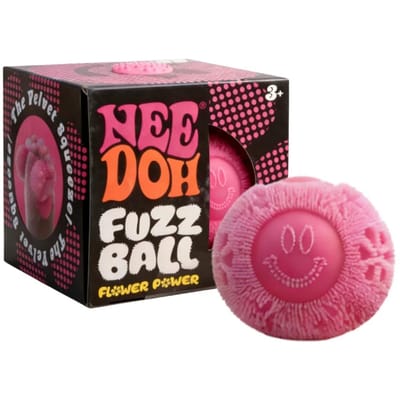2026 Nee Doh Fuzz Bal Serie Bureau Decompressie Ornament Stressverlichtend Speelgoed Voor Kinderen Onder Druk Leuk Zachte Stressbal Cadeau roze