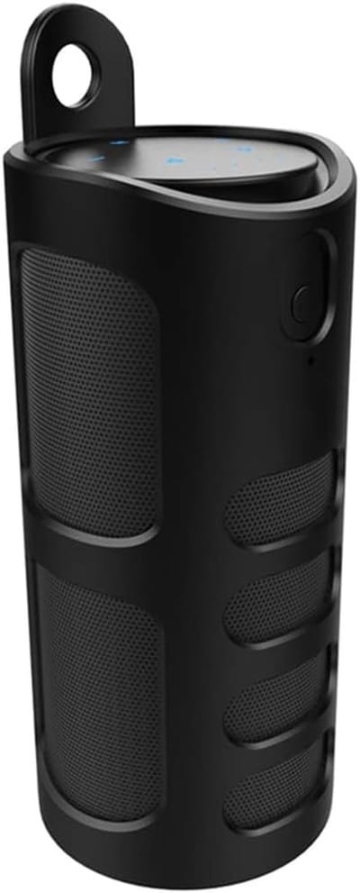 Draagbare Speaker - Muziekbox Outdoor - Feestjes Buiten - Krachtige Stereo Sound - 4000 mAh Batterij - Zwart