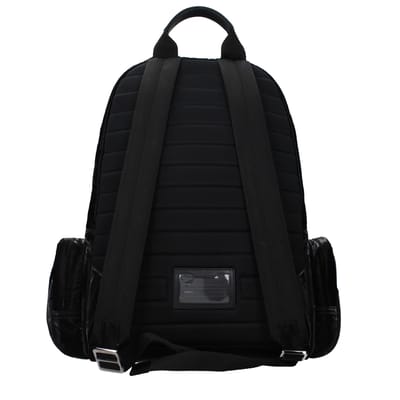 Zwarte Nylon Rugzak