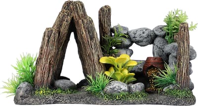 Aqua Della - Aquariumdecoratie - Vissen - Paradise 19x11x10cm - 1st