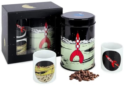 koffie enmok / Kuifje