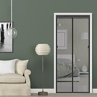 Magnetisch Vliegengordijn voor Deuren 75x220cm - Zelfsluitend Hordeur voor Binnen en Buiten