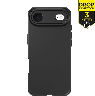 ITSKINS Hoesje geschikt voor Apple iPhone Air Telefoonhoesje Hardcase | ITSKINS Level 3 SpectrumSilk R Backcover Shockproof | Schokbestendig iPhone Air Telefoonhoesje | Anti Shock Proof - Zwart