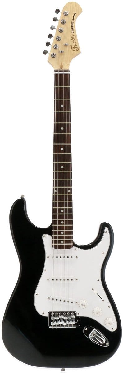 Elektrische gitaar - Met gratis lessen - Fazley Classic Series FST118 - Zwart