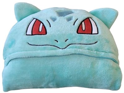 Bulbasaur fleece plaid - 120 x 150 cm