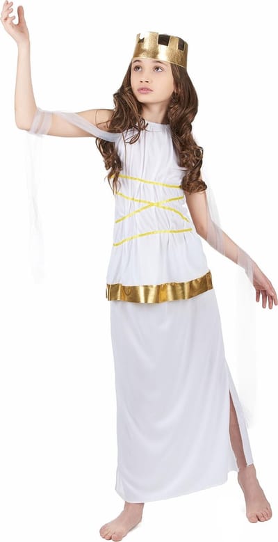 "Griekse godinnen outfit voor meisjes - Verkleedkleding - 116/122"