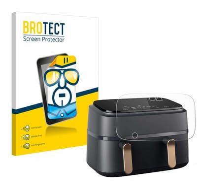 BROTECT - Screenprotector voor Philips Airfryer NA352/00 - Folie Beschermfolie transparant