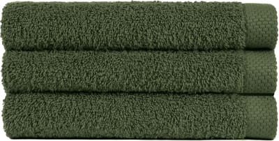 Saunalaken 100x150 cm Uni Pure Royal Kaki Groen - 1 stuks