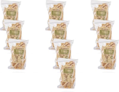 Timo Geitenhuid - Hondensnacks - 10 x Geit 15 cm 200 g