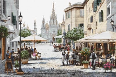 Luca-S Barcelona Cathedral borduren (pakket) B2411