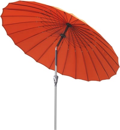 Parasol 250 cm - Zonnescherm Tuin - Schaduw Creëren - Kantelbaar Aluminium Frame - 250 cm Diameter - Terracotta