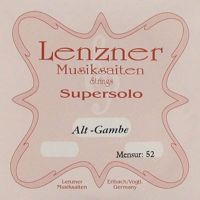 Lenzner LAG-A3 A-3 string for alto viola da gamba, gut, scale: 52 cm.