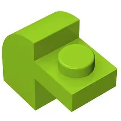 50 stuks Compatibele MOC Baksteenonderdelen 6091 Schuin Gebogen 1 x 2 x 1/3 met Premier Bouwsteen Deeltje DIY Monteren Speelgoed voor Kinderen