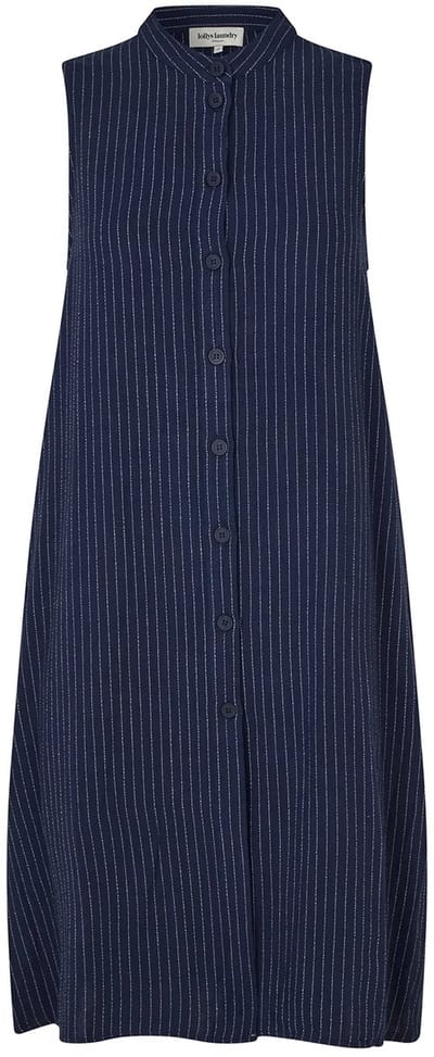 Lollys Laundry Katie - Jurk - Blauw - S