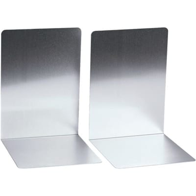 Aluminium boekensteunen set van 2, 160 x 150 x 210 mm