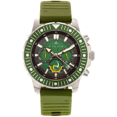 Outlet Special - Nautis Caspian 21227G-E Heren Horloge 45mm 20 ATM