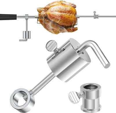 Compensatiegewicht voor grillspies, 286g roestvrij staal, gewicht voor grillspies, grillaccessoires, barbecue benodigdheden en rotisserie hulpmiddelen