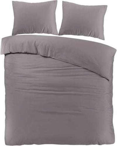 Papillon Malaga Dekbedovertrek - Tweepersoons - 200x200/220 cm - Antraciet