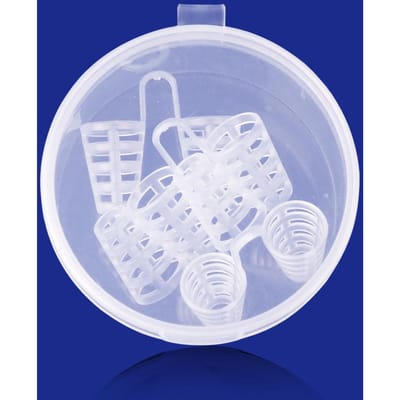 Nieuw Hol Siliconen Anti-Snurk Apparaat Mini Draagbaar Zacht Ventilerend Slapen Neusklem Anti-Snurk Plug Respirator Set