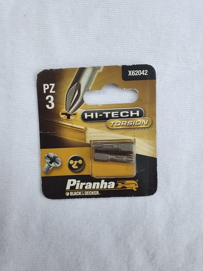 Piranha Pozidriv 3, 25mm X62042