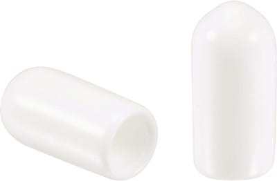 Rubberen Eindkappen - Beschermdoppen Bouten - Bescherming Leidingen - Zacht Elastisch Materiaal - 50 stuks 5mm - Zwart