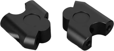 Stuurverhogers Motor - Stuurklem Adapters - Comfortabeler Rijden - Universele Montage - 22 Mm - Zilverkleurig