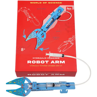 Te bouwen hydraulische robotarm Rex London