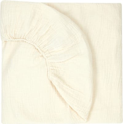 Nobodinoz Wabi Sabi Hoeslaken 70x140x15cm | Natural