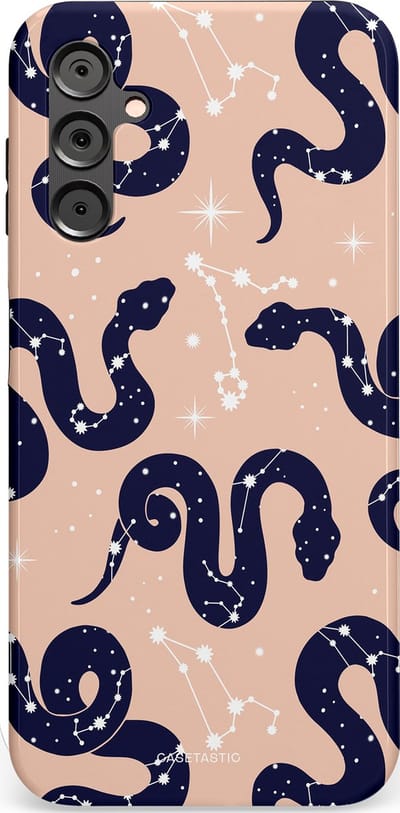 Casetastic Hoesje Geschikt voor Samsung A14 (5G/4G) - Stijlvolle Beschermende Duo-layer Case - Astro slang