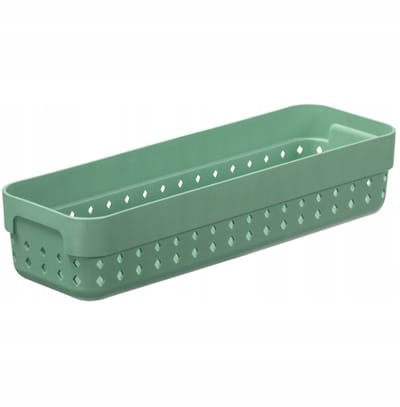 Plast Team Seoul Opbergmand Groen 23.8x7.8x5cm