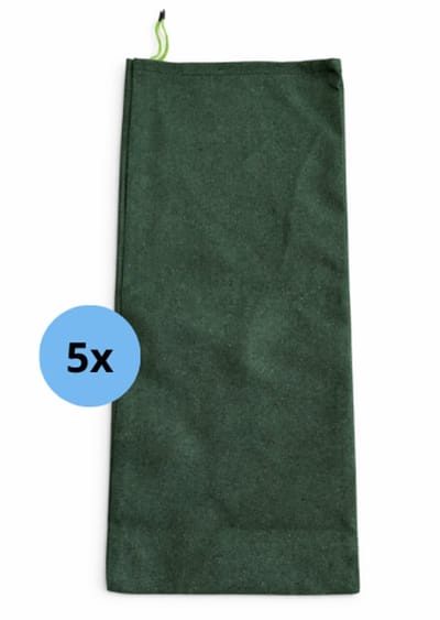 Canvas Zandslurven 5 stuks - 70 x 30 cm - Scheurbestendig - Waterbestendig - Tegen Wateroverlast - Ongevuld