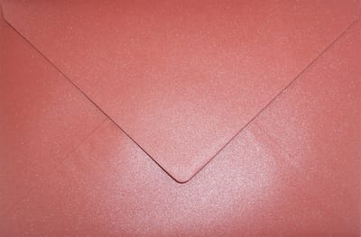 Metallic (parelmoer) rode enveloppen A5 - 162 x 229 mm - C5 - 20 stuks - NK natgelijmde - 120 gram - Aster Metallic - Netuno