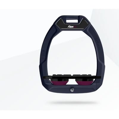 Plat Grip Aluminium/ Zwart/ Pruim veiligheidsschoenen voor paardrijden Flex-On Safe-On