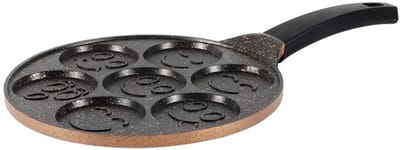 Florixa® Poffertjespan - Poffertjespannen - Zwart - 47cm x 28cm x 4cm