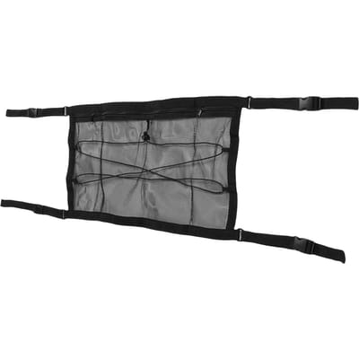 Filet à Bagages pour Poussette 27,6x13,8 pouces Extensible Pliable Filet Latéral pour Espace de Rangement Supplémentaire Grand Rangement gray